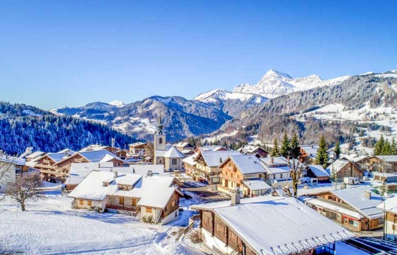 Appartement Confortable Avec Vue Sur La Montagne Notre-Dame-de-Bellecombe Dış mekan fotoğraf