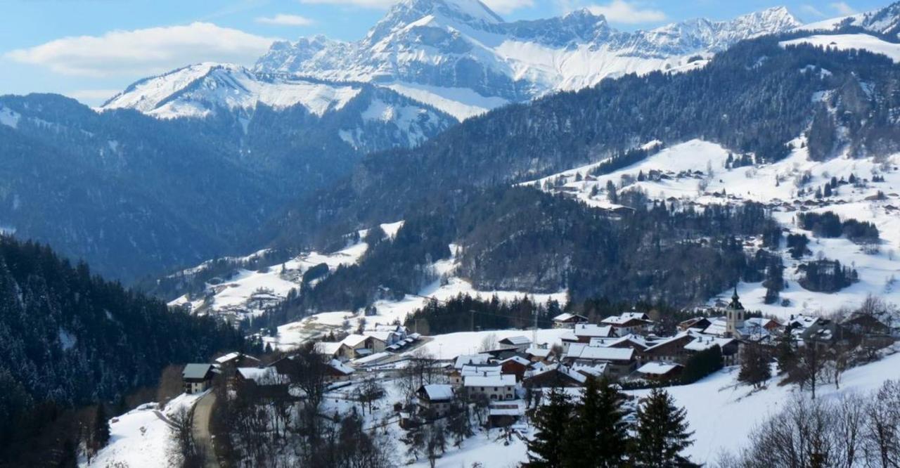 Appartement Confortable Avec Vue Sur La Montagne Notre-Dame-de-Bellecombe Dış mekan fotoğraf