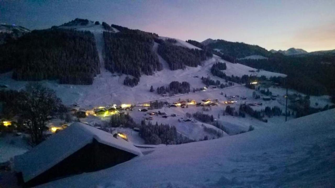 Appartement Confortable Avec Vue Sur La Montagne Notre-Dame-de-Bellecombe Dış mekan fotoğraf
